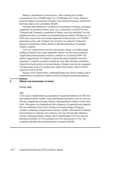 Liquefied petroleum gas (LPG) - Gezondheidsraad