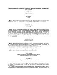 Metodologia de schimbare a furnizorului de gaze naturale