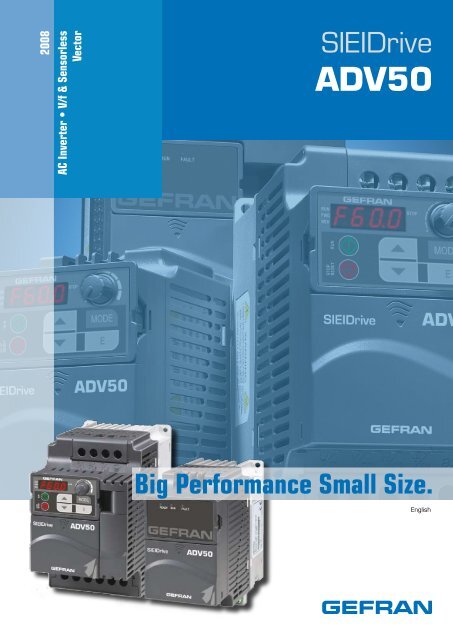 SIEIDrive Big Performance Small Size. - gefran.cz