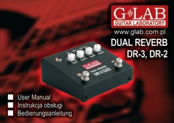 DR-2 User Manual - G LAB