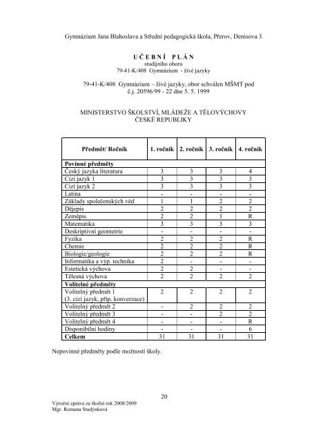 Písemná maturitní zkouška z českého jazyka a literatury