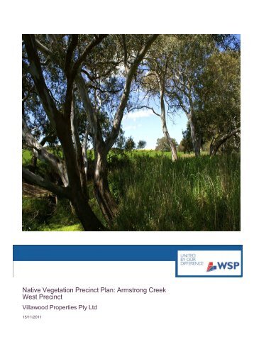 Native Vegetation Precinct Plan - City of Greater Geelong