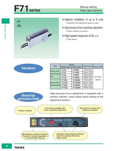 F71series - General Teknik Elektronik