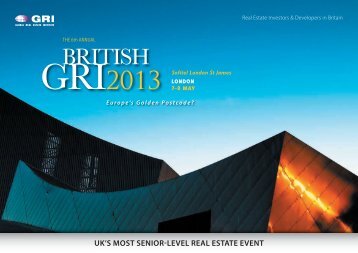 London, 7-8 May - Global Real Estate Institute