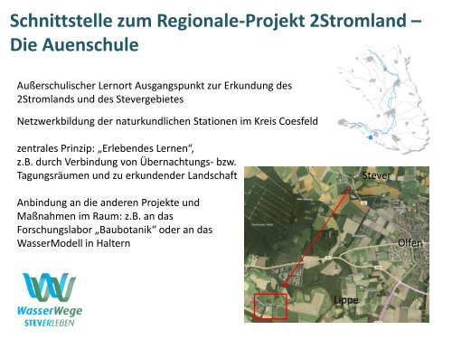 Präsentation Wasserwege - Gemeinde Senden