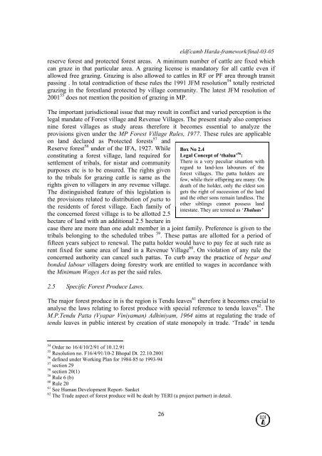 Incorporating Stakeholder Perceptions in Participatory Forest