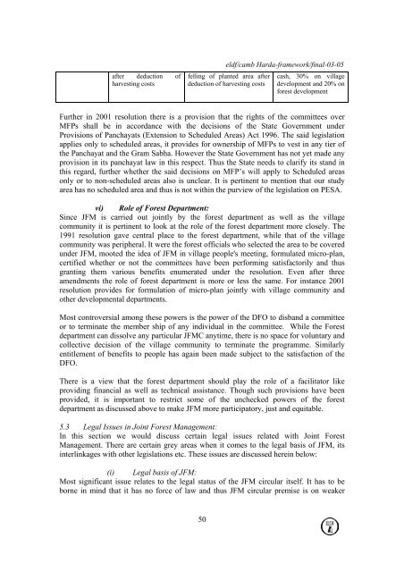 Incorporating Stakeholder Perceptions in Participatory Forest