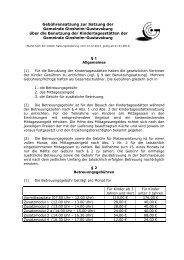 Gebührensatzung (PDF) - Ginsheim-Gustavsburg