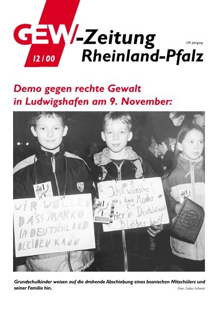 GEW-ZEITUNG Rheinland-Pfalz