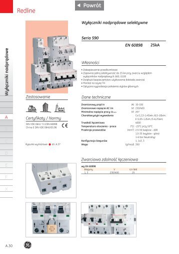 Seria S90 - G E Power Controls