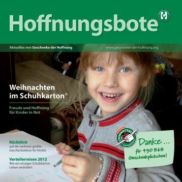 Hoffnungsbote - Geschenke der Hoffnung