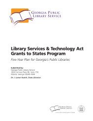 Library Services & Technology Act Grants to States Program