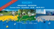 EINLADUNG · INVITATION Caravan Salon ... - GOK Regler