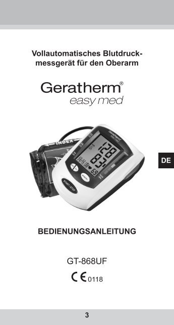 Bedienungsanleitung Geratherm easy med