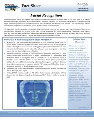 Facial Recognition - Governor's Office of Crime Control & Prevention ...
