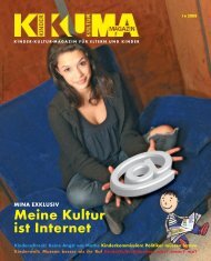 MINA EXKLUSIV Meine Kultur ist Internet - KiKuMa