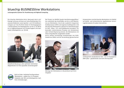 BUSINESSline Workstations - bluechip Computer AG