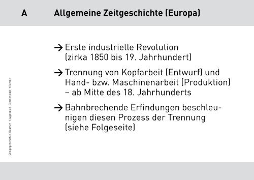 Frühindustrielle Gestaltung 02 - Gestaltungs- und Medientechnik