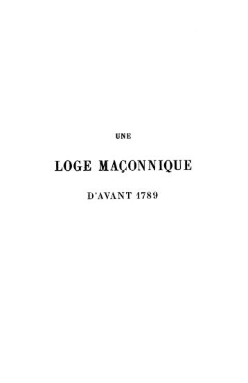 LOGE MAÇONNIQUE - Grand Lodge Bet-El