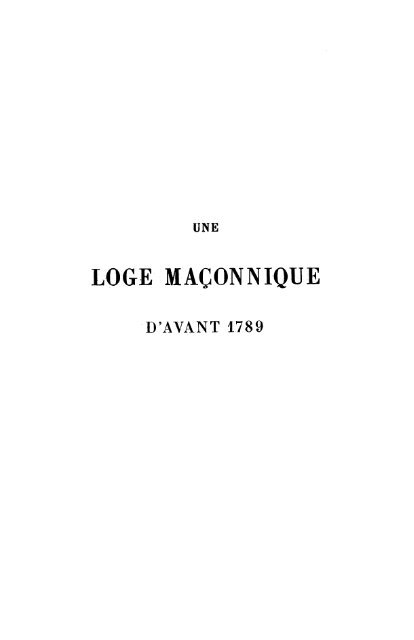 LOGE MAÇONNIQUE - Grand Lodge Bet-El
