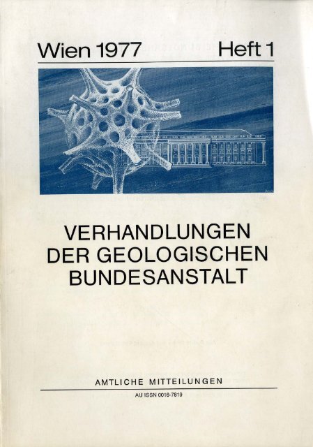1976 - Geologische Bundesanstalt