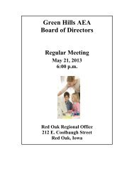 05/21/2013 - Green Hills AEA