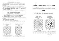 CSÁK - MAJOROS - PÁSZTOR