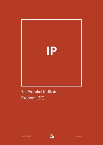 Set Protokol Indikator Ekonomi (EC) - Global Reporting Initiative