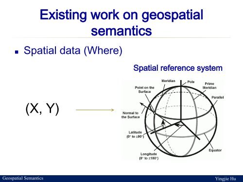 Guest lecture: Geospatial Semantics