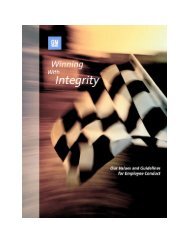 Winning With Integrity - General Motors