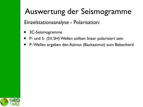 Seismische Wellen