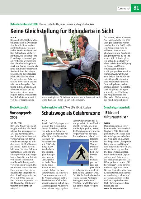 Die komplette Ausgabe 10/2008 der Fachzeitschrift KOMMUNAL