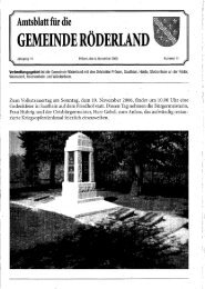 Nov - Gemeinde Röderland
