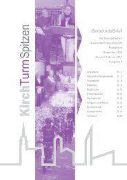 GemeindeBrief - Evangelische Gesamtkirchengemeinde Bietigheim