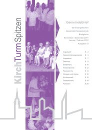 GemeindeBrief - Evangelische Gesamtkirchengemeinde Bietigheim