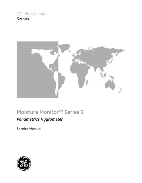 Moisture Monitor™ Series 3 - GE Measurement & Control