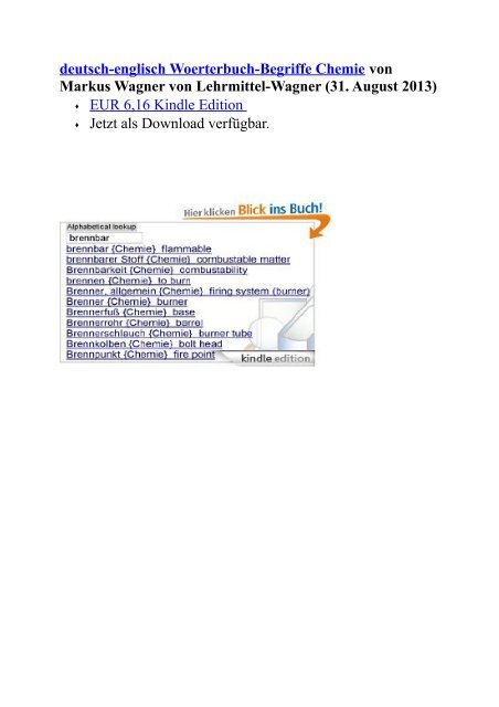 NEW ebooks 2013 (dictionary mechatronics technical english-german): Neuerscheinungen Woerterbuch Technisches Englisch Mechatronik Maschinenbau EDV Lexikon Glossar Elektronik