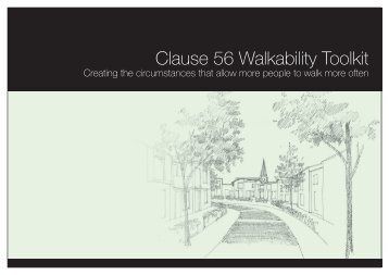 Clause 56 Walkability Toolkit - City of Greater Geelong