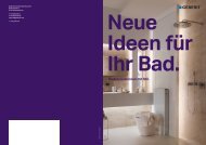 Badrenovationen mit Stil. - Geberit