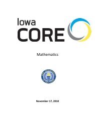 Iowa Core K-12 Mathematics (PDF) - Green Hills AEA