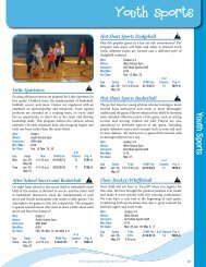 Youth Sports - Glencoe Park District