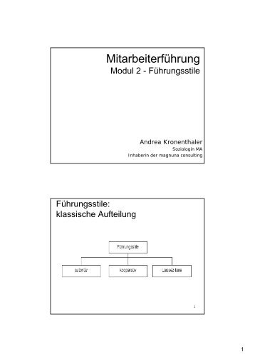 Mitarbeiterführung 2