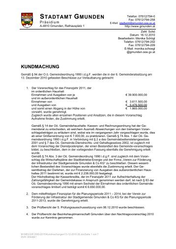 Datei herunterladen (13-12-2010.pdf) - Gmunden