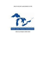 The State of Lake Huron in 1999 - Great Lakes Fishery Commission