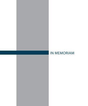 In memoriam - Građevinski fakultet