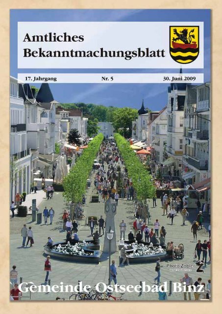 Nr. 5 vom 30. Juni 09 - Gemeinde Binz