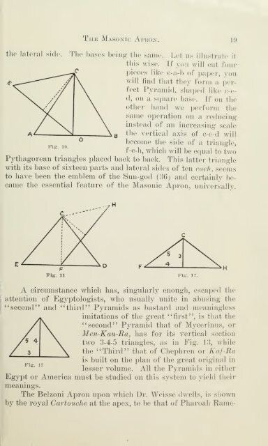 The apron : its traditions, history and secret ... - Masonic Renewal