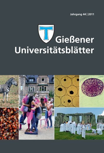 Universitätsblätter 2011 - Gießener Hochschulgesellschaft
