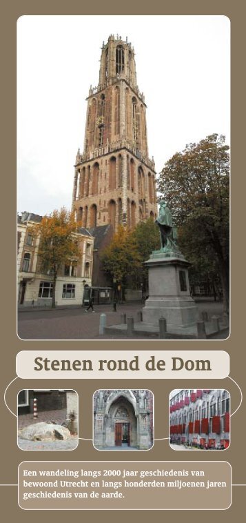 Stenen rond de Dom - Universiteit Utrecht