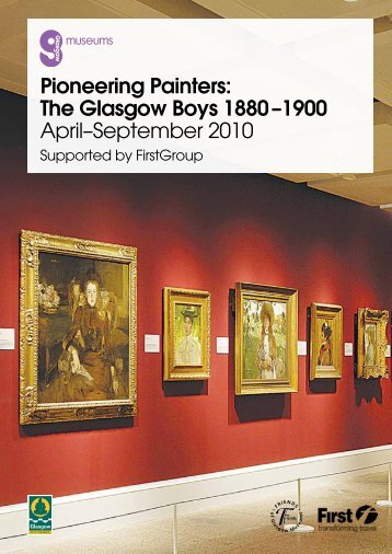 Pioneering Painters: The Glasgow Boys 1880?1900 ... - Glasgow Life